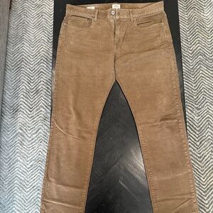 J.Crew, 34x32, 484 Slim-fit pant in corduroy, Khaki Oak